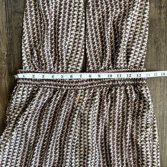 Agua Bendita Josie Python Printed Halter Neck Jumpsuit Size Large - Picture 11 of 13